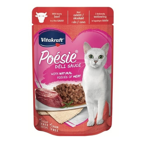 Vitakraft Poesie Plic Vita In Sos, 85 g - poza 2