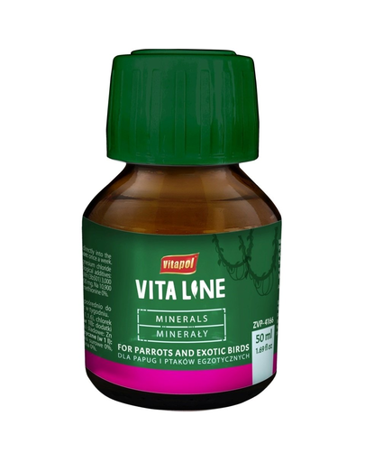 VITAPOL Minerale pentru pasari exotice 50 ml