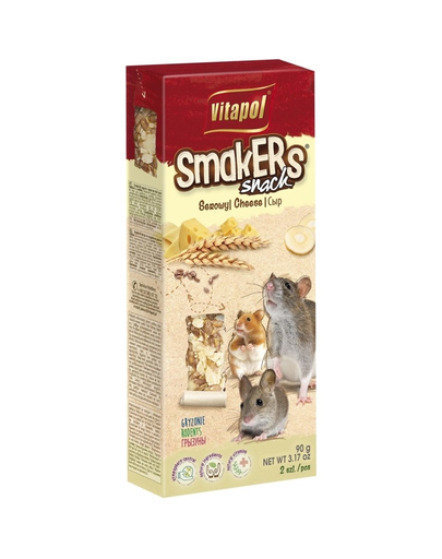 VITAPOL Smakers pentru rozătoare-cu brânză 2 buc.