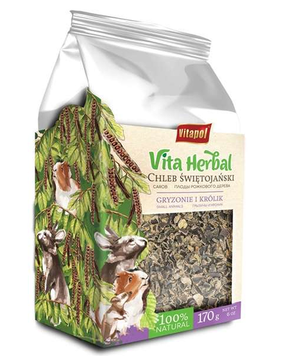 VITAPOL Vita Herbal Hrana complementara pentru rozatoare si iepuri, roscove uscate 170 g
