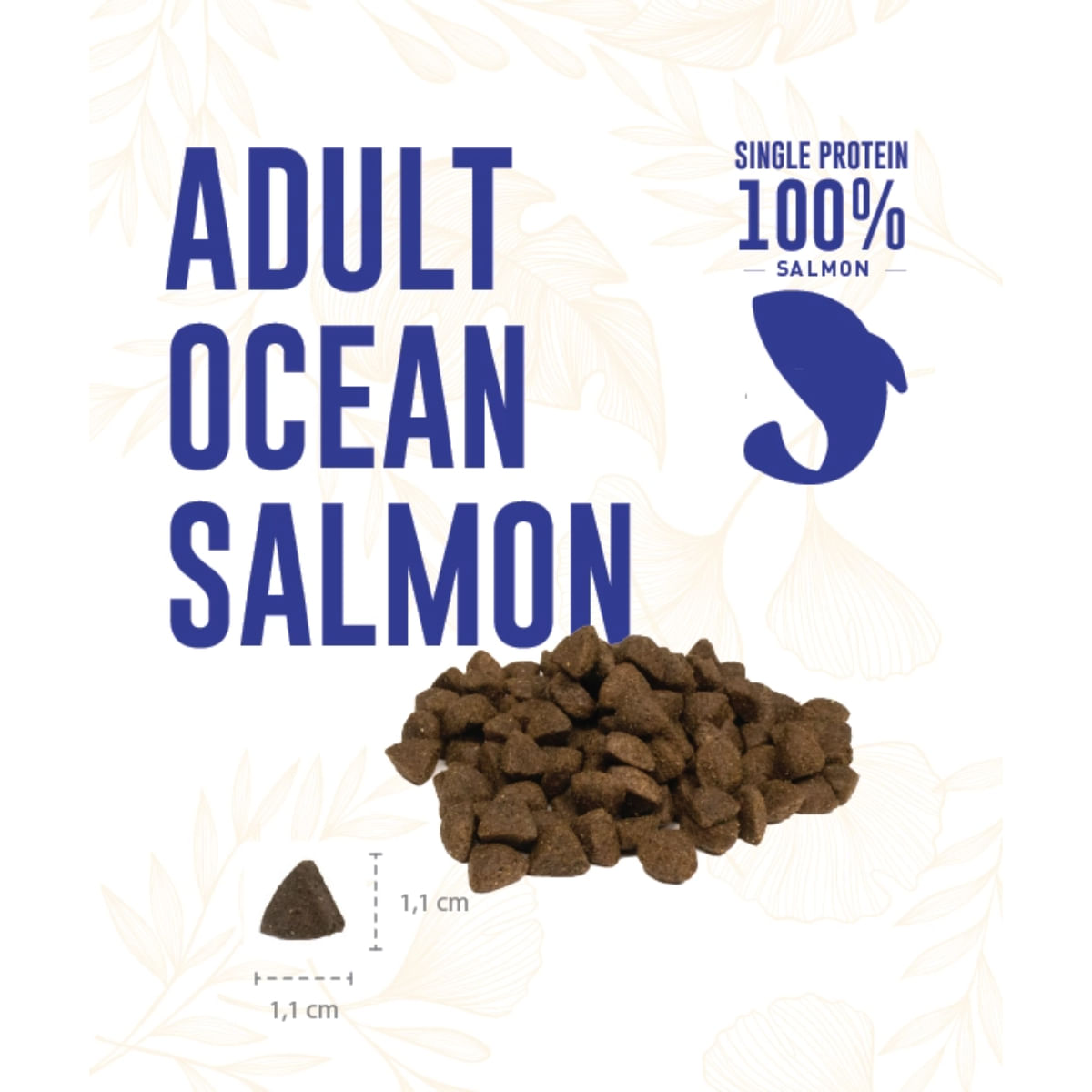 WEEGO Ocean Salmon, XS-XL, Somon, hrană uscată monoproteică fără cereale câini, 10kg - poza 3
