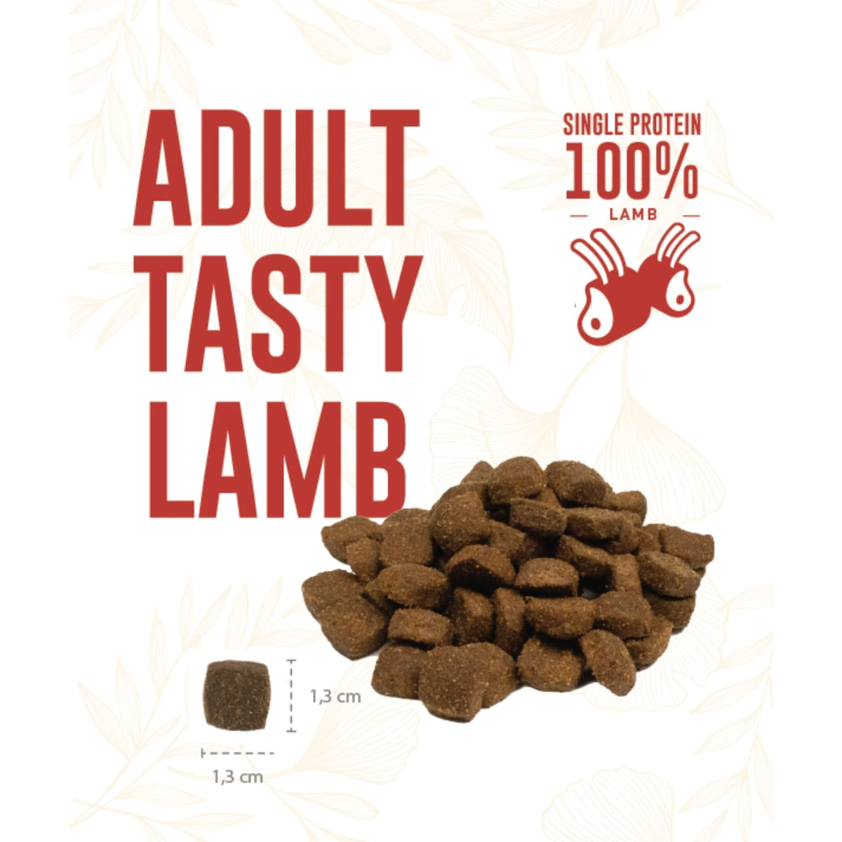 WEEGO Tasty Lamb, XS-XL, Miel, hrană uscată monoproteică fără cereale câini, 2kg - poza 3