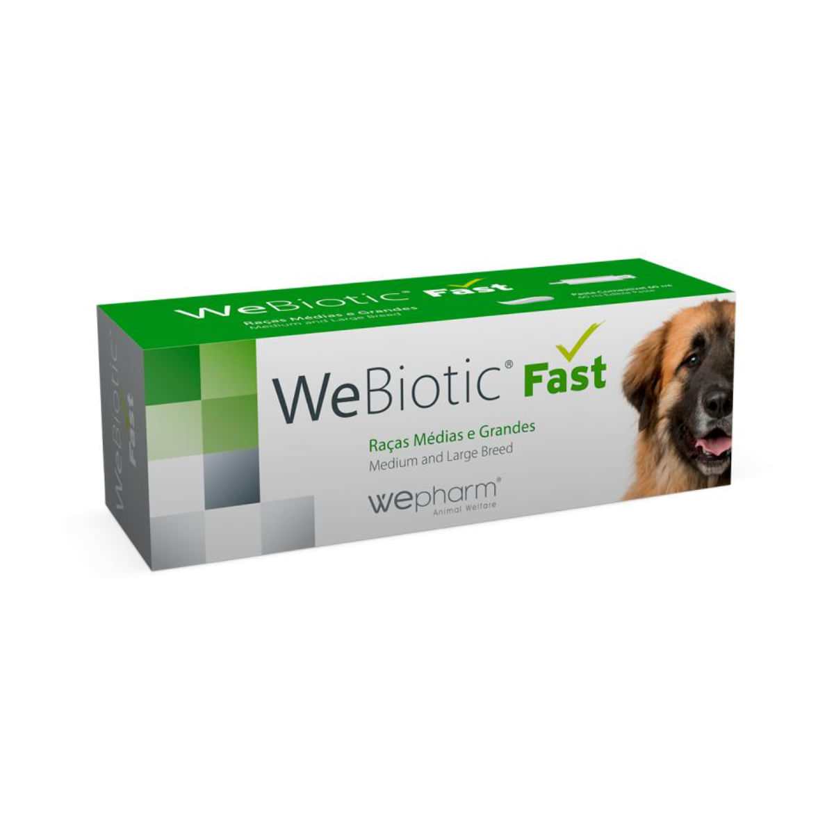 WEPHARM WeBiotic Fast, supliment sistem digestiv câini, pastă orală WEPHARM WeBiotic Fast, L-XL, supliment sistem digestiv câini, flacon cu aplicator, 60ml pastă orală - poza 2