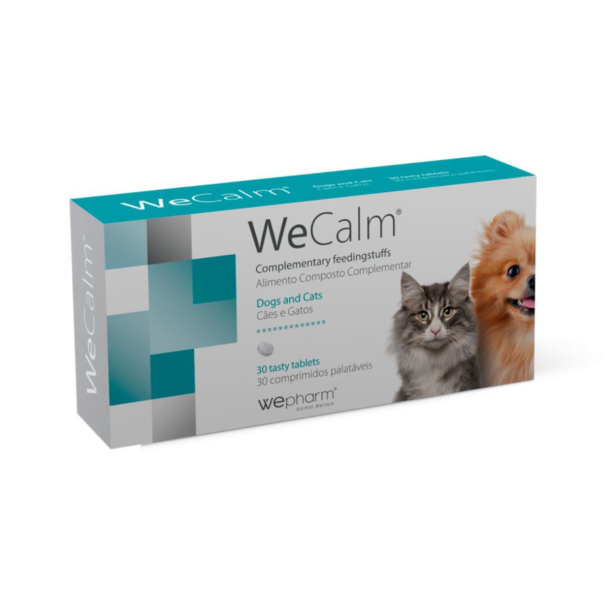 WEPHARM WeCalm, supliment sistem nervos & calmante câini, comprimate WEPHARM WeCalm, XS-XL, supliment sistem nervos & calmante câini și pisici, flacon, 30 comprimate - poza 2