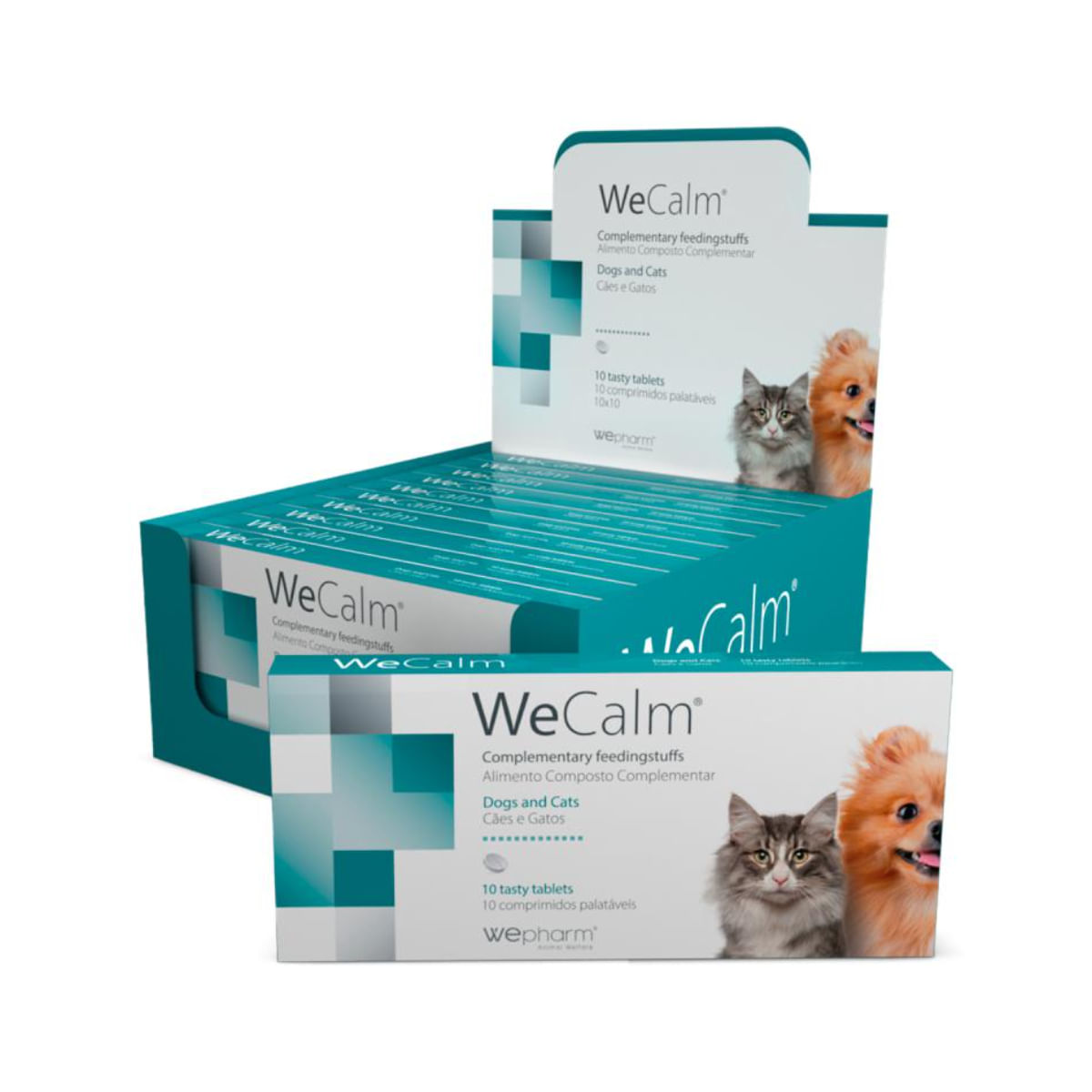 WEPHARM WeCalm, supliment sistem nervos & calmante câini, comprimate WEPHARM WeCalm, XS-XL, supliment sistem nervos & calmante câini, flacon, 10 comprimate - poza 3