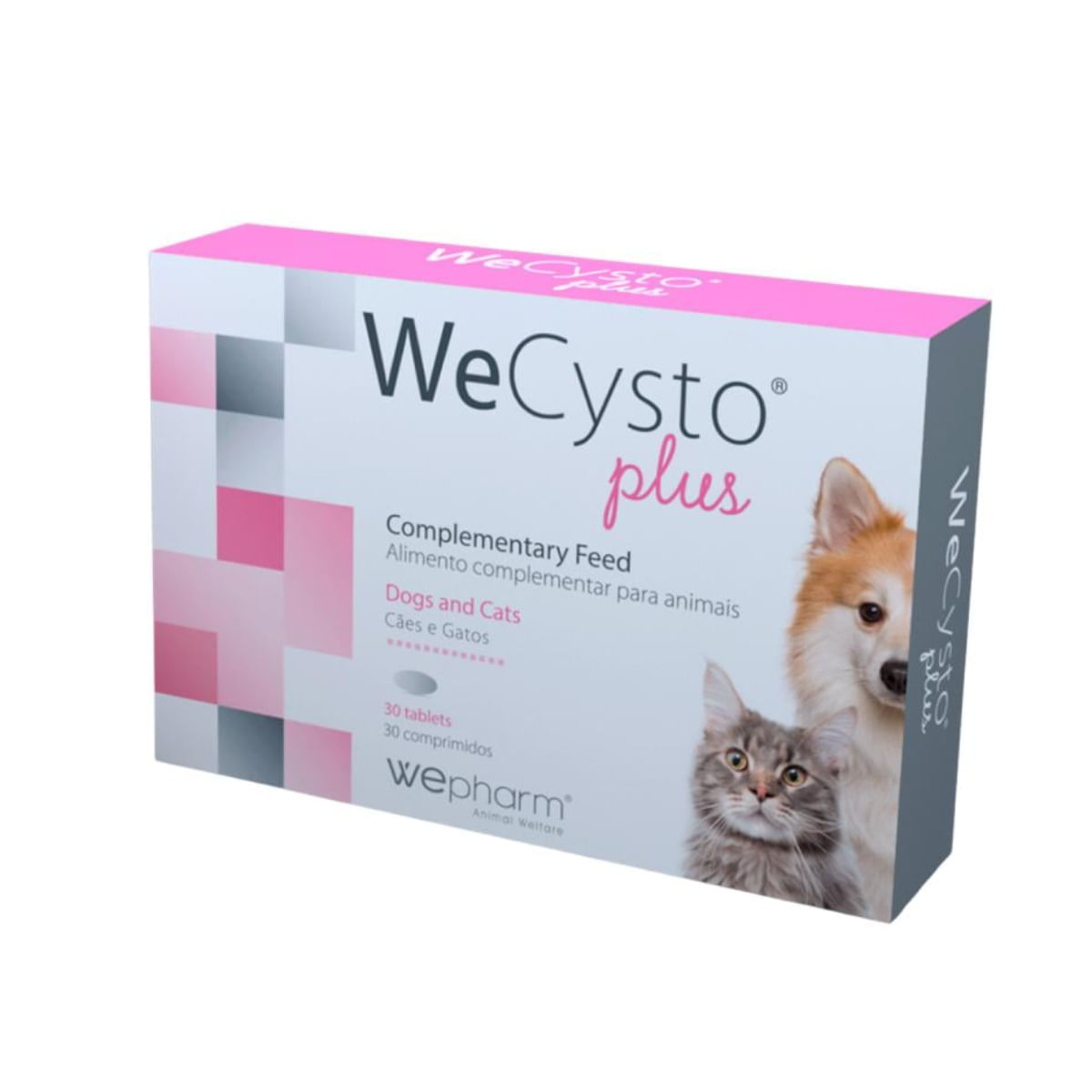 WEPHARM WeCysto Plus Small Breeds & Cats, supliment sistem urinar câini, comprimate WEPHARM WeCysto Plus Small Breeds & Cats, XS-S, supliment sistem urinar câini și pisici, flacon, 30 comprimate - poza 2