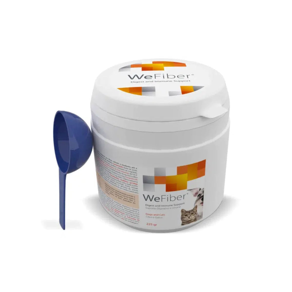 WEPHARM WeFiber, supliment sistem digestiv câini, pudră WEPHARM WeFiber, XS-XL, supliment sistem digestiv câini, flacon, 225g pudră - poza 2
