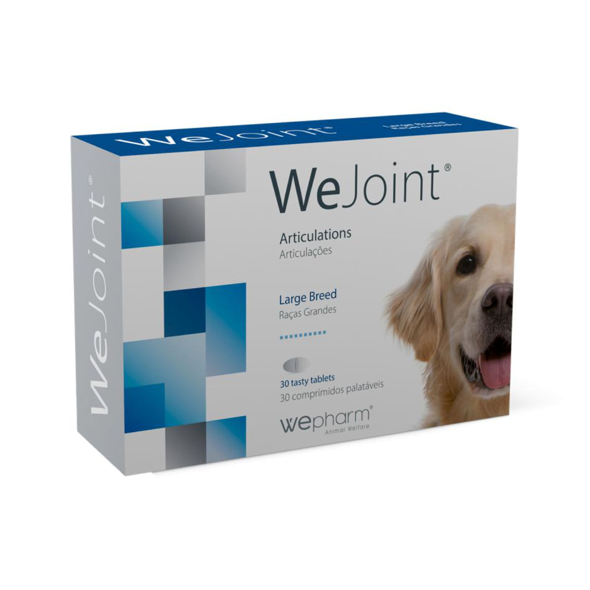 WEPHARM WeJoint Large Breeds, supliment sistem articular câini, comprimate WEPHARM WeJoint Large Breeds, L-XL, supliment sistem articular câini flacon, 30 comprimate - poza 2