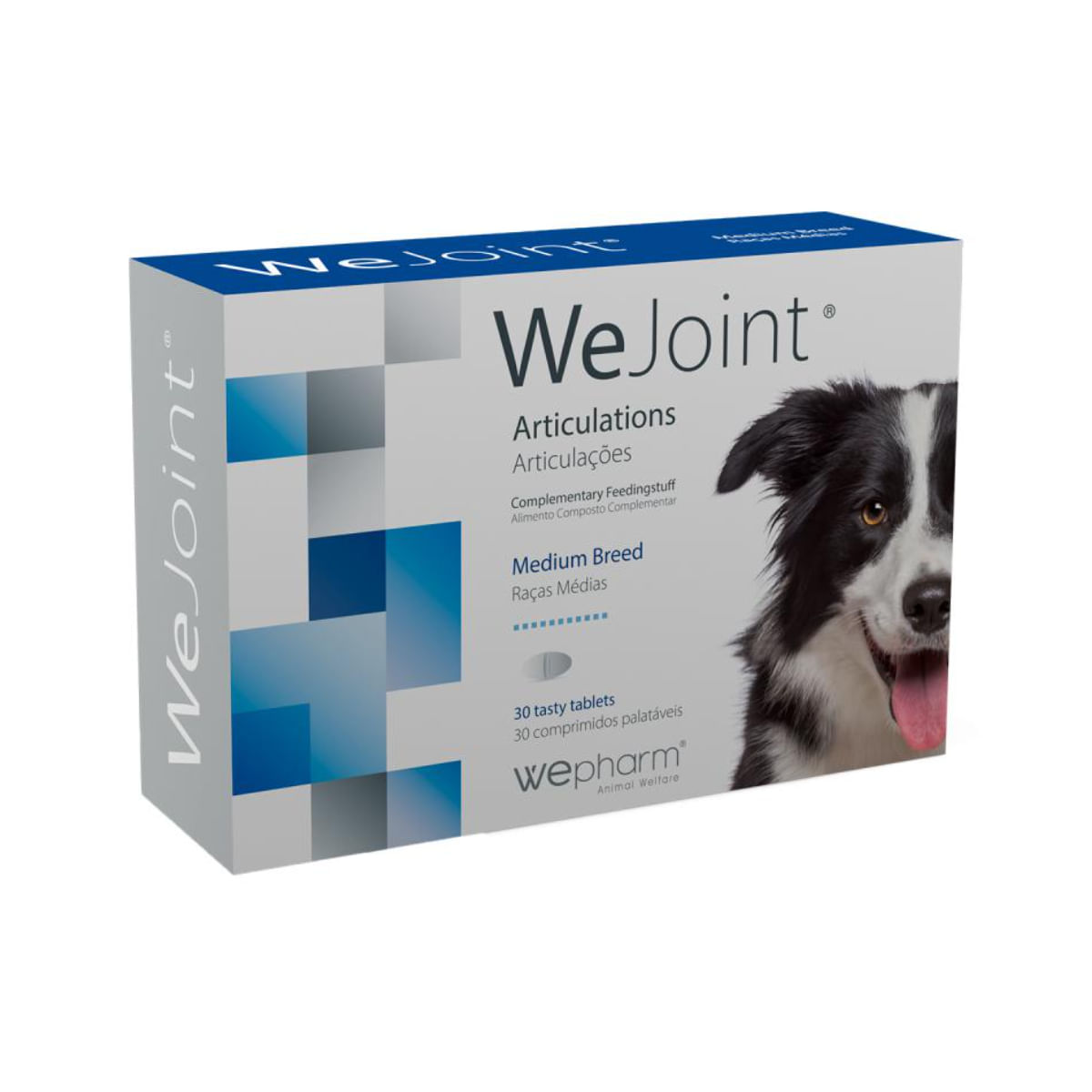 WEPHARM WeJoint Medium Breeds, supliment sistem articular câini, comprimate WEPHARM WeJoint Medium Breeds, M, supliment sistem articular câini, flacon, 30 comprimate - poza 1