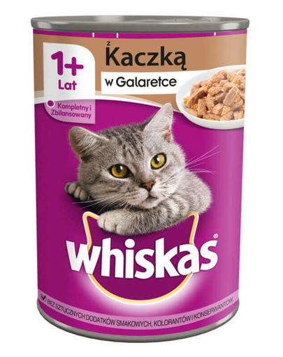 WHISKAS Adult rata in aspic, conserva hrana pisica 400 g