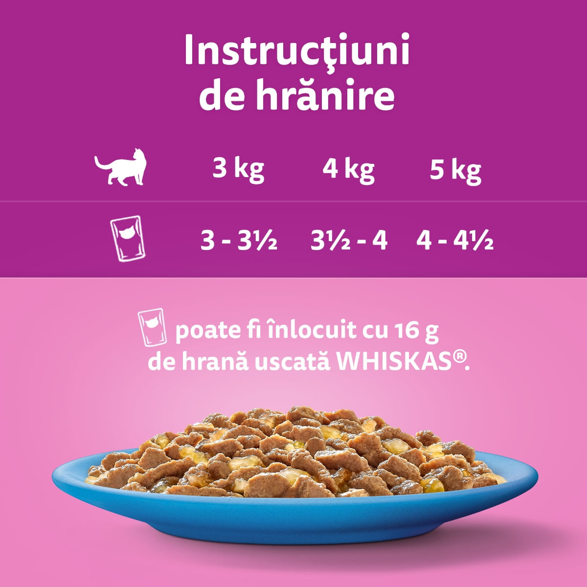 WHISKAS Selectii Pește, Somon și Ton, plic hrană umedă pisici, (în aspic), multipack, 85g x 4 - poza 5