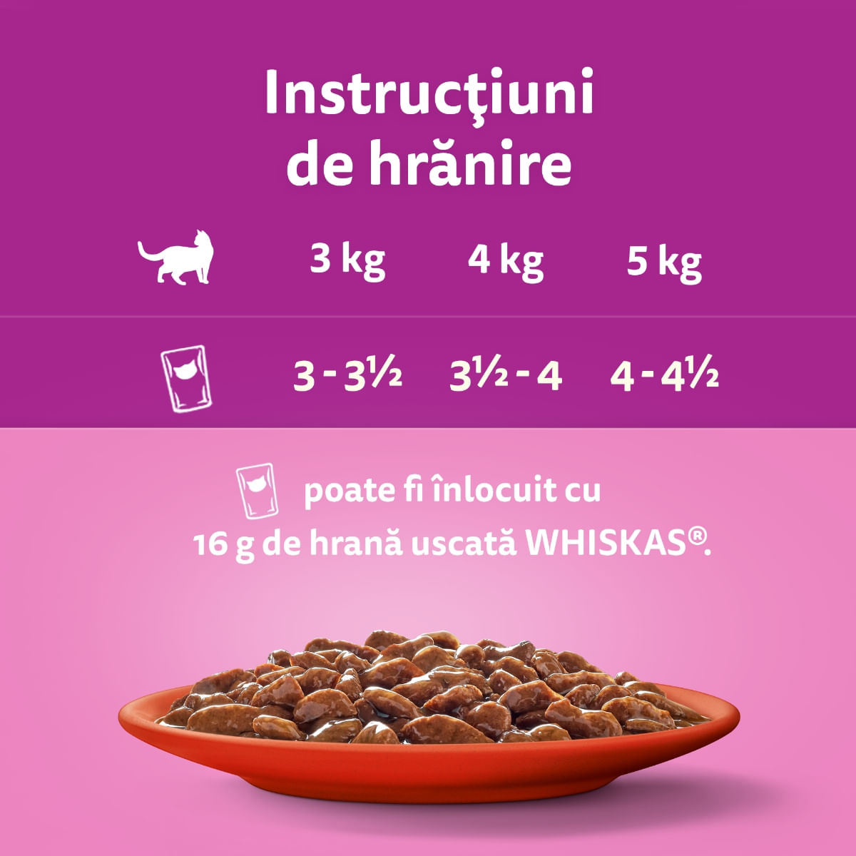 WHISKAS, Vită, plic hrană umedă pisici, (în sos), 85g - poza 4