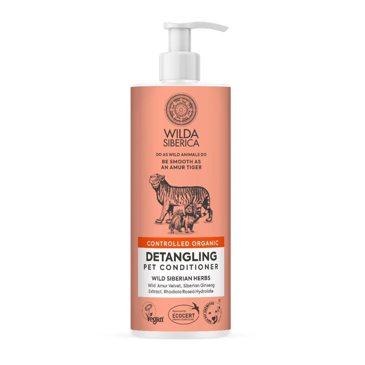 WILDA SIBERICA Detangling, balsam câini și pisici, descâlcirea blănii, flacon, 400ml - poza 1
