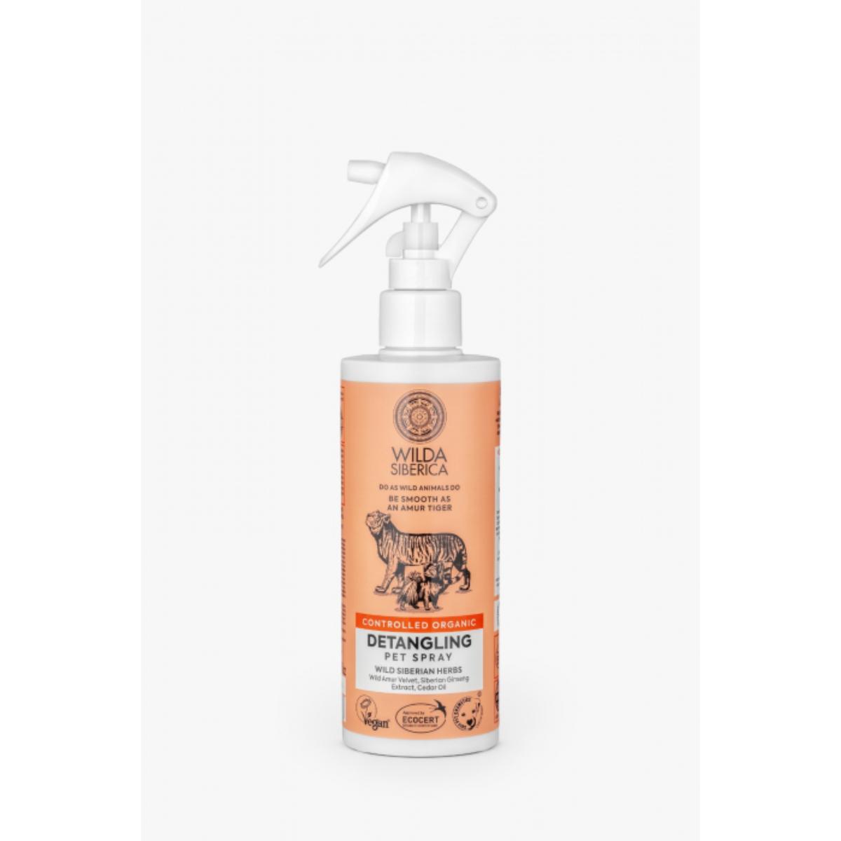 WILDA SIBERICA Detangling, spray descâlcit câini și pisici, descâlcirea blănii, flacon cu aplicator, 250ml - poza 1