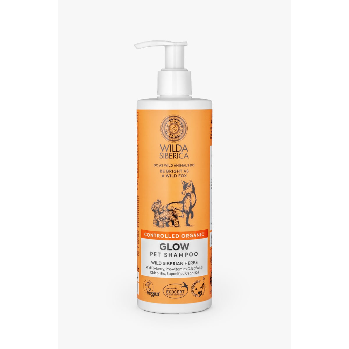 WILDA SIBERICA Glow, șampon câini și pisici, flacon, 400ml - poza 1