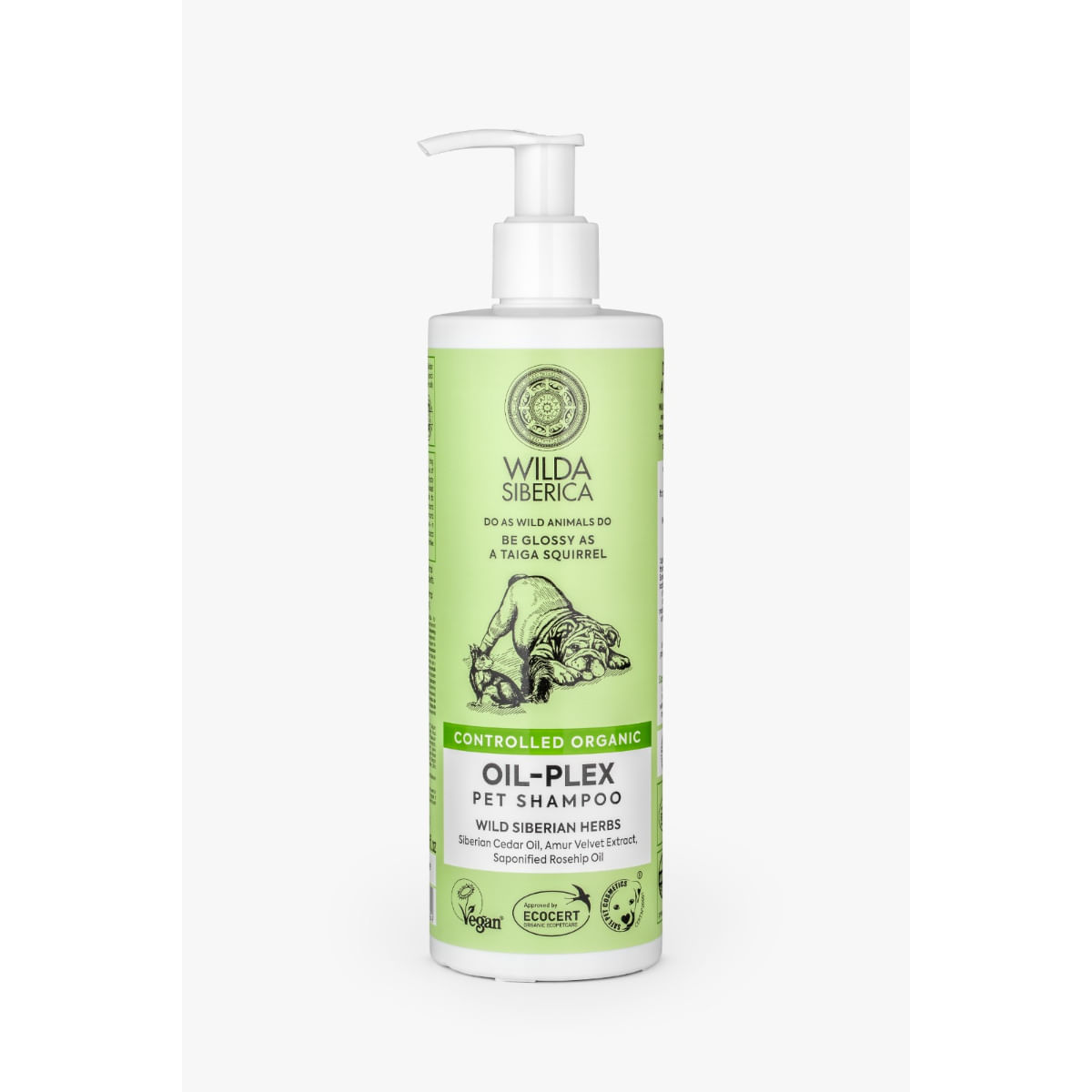 WILDA SIBERICA Oil Plex, șampon câini și pisici, flacon, 400ml - poza 1