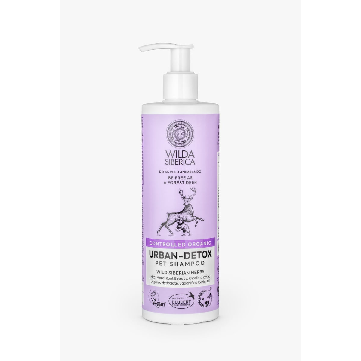 WILDA SIBERICA Urban Detox, șampon câini și pisici, flacon, 400ml - poza 1
