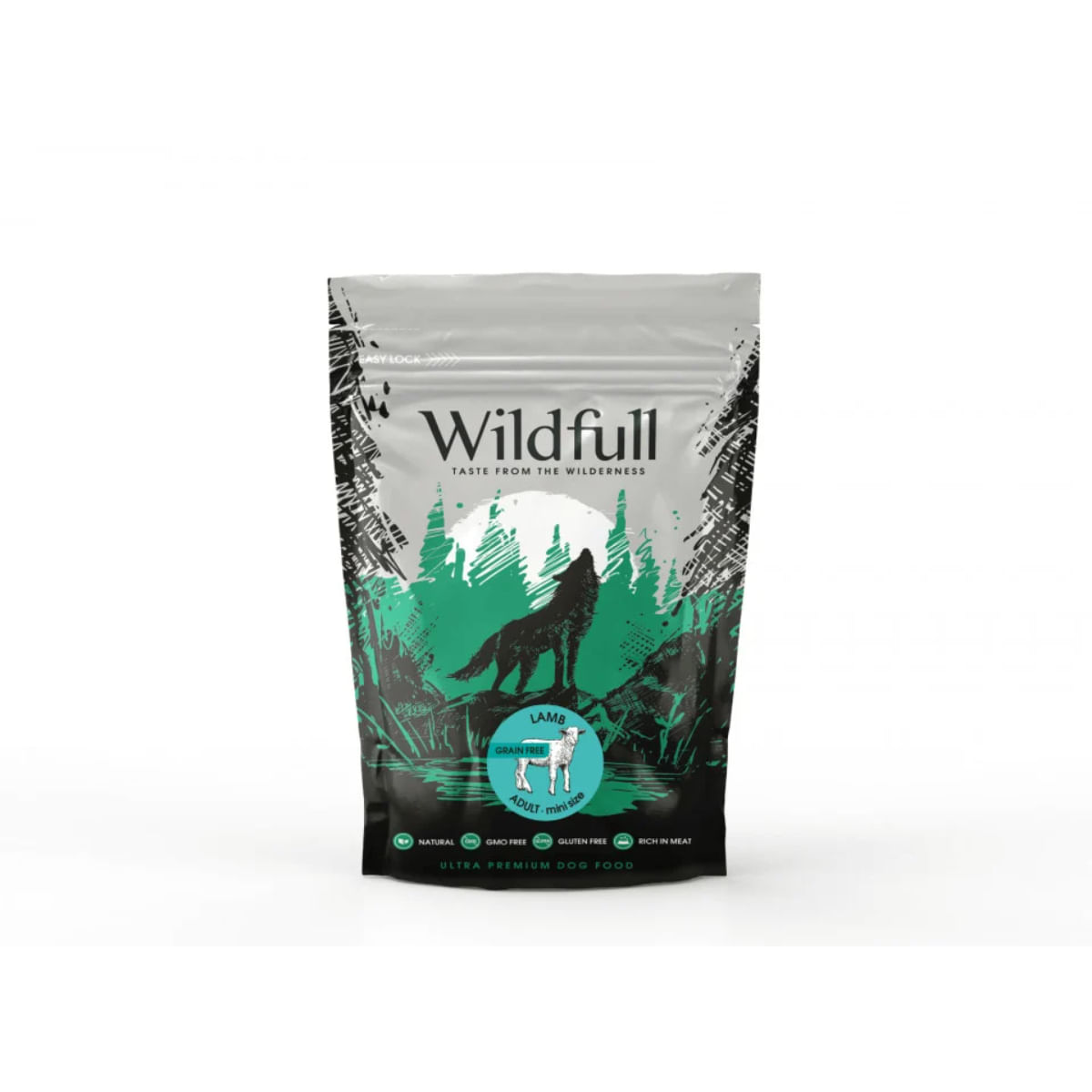 WILDFULL Adult Mini Size, XS-S, Miel, hrană uscată fără cereale câini, 500g - poza 1