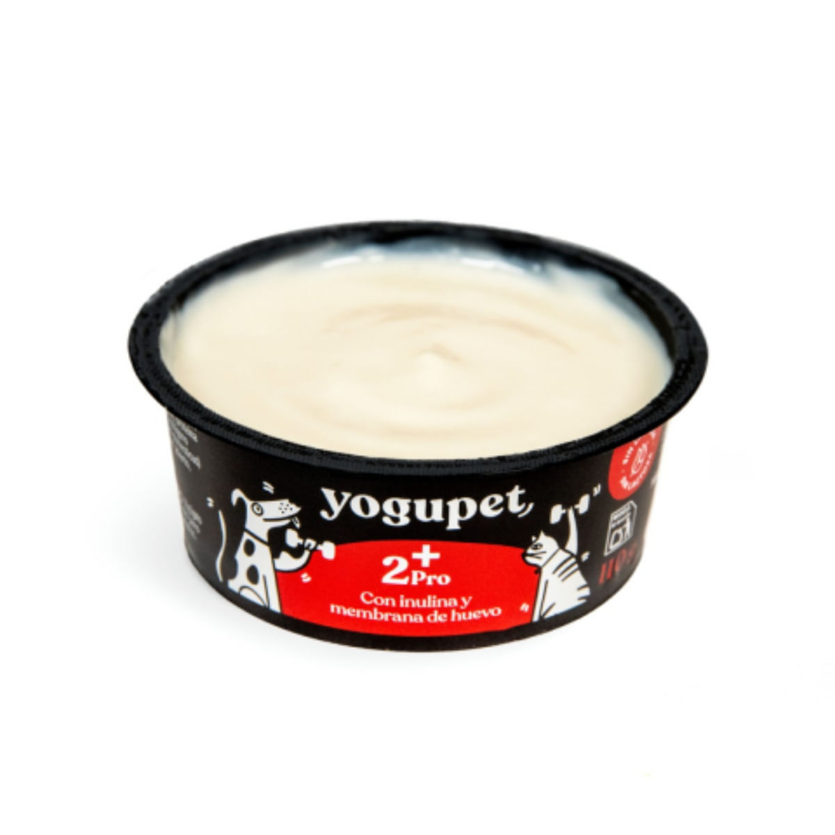 YOGUPET Iaurt 2+Pro, XS-XL, Fibre, recompense câini, (topping), 110g - poza 3