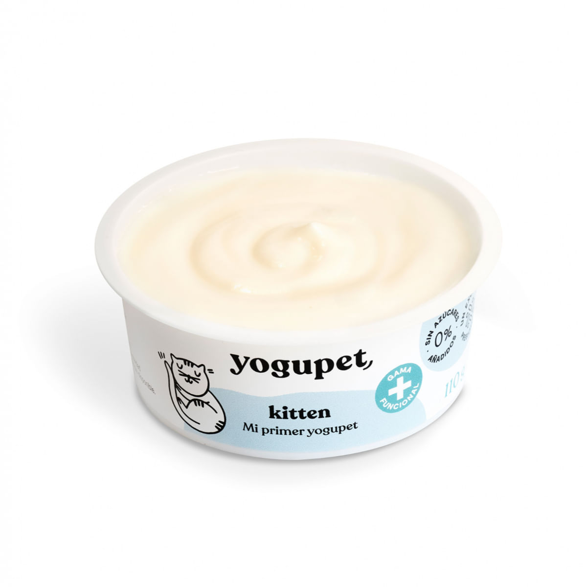 YOGUPET Iaurt Kitten, recompense pisici junior, (topping), 110g - poza 3