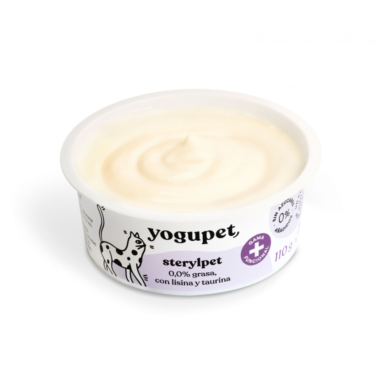 YOGUPET Iaurt Sterylpet, recompense pisici sterilizate, (topping), 110g - poza 3