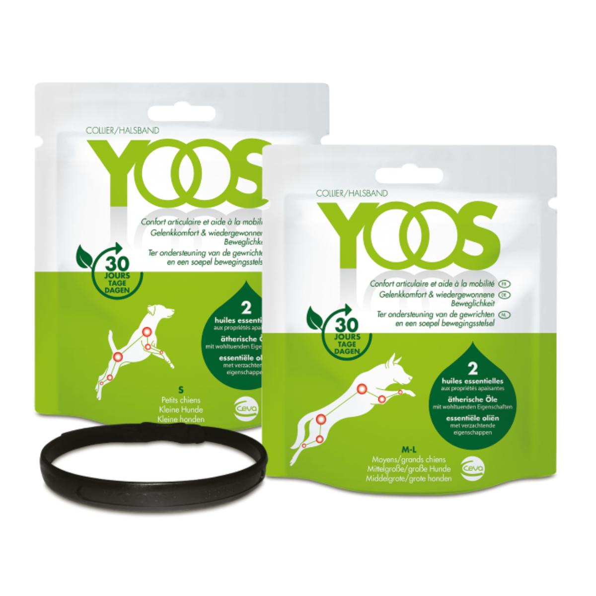 YOOS Zgardă pentru disconfort articular, supliment sistem articular câini, zgardă YOOS Zgardă pentru disconfort articular, M-XL, supliment sistem articular câini, 1buc zgardă - poza 5