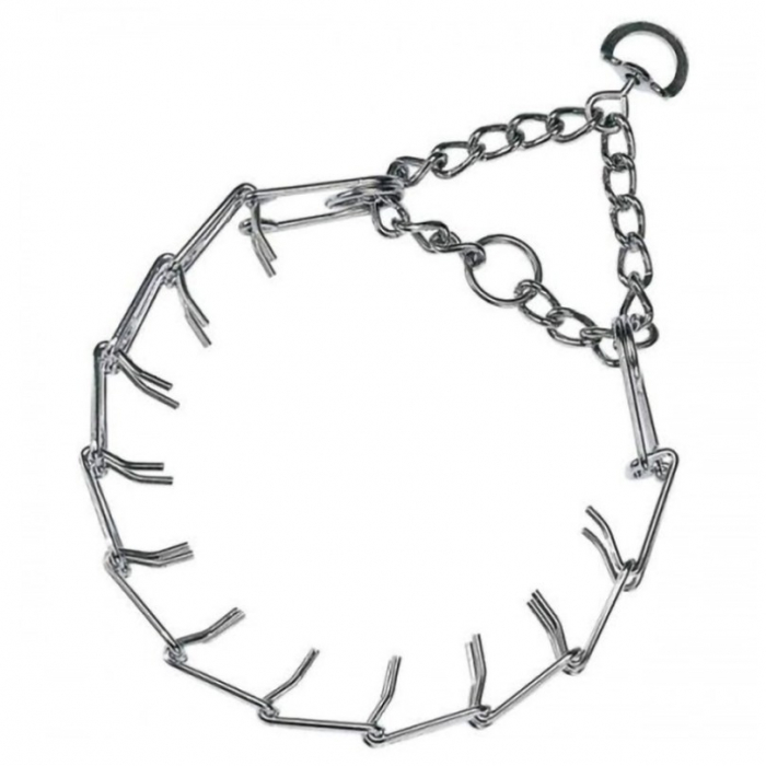 Zgarda de forta pentru caini 60 cm 4-9 zale