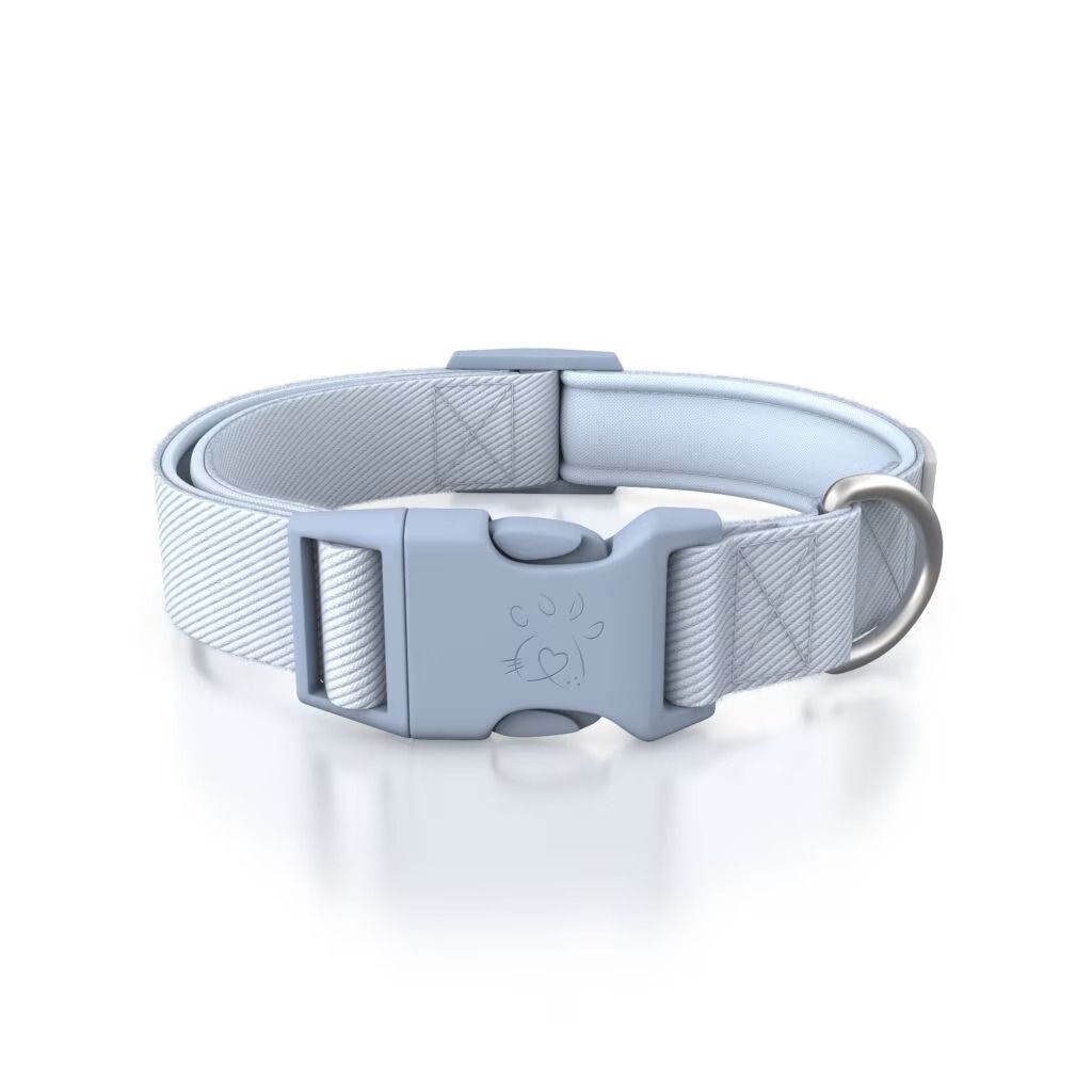 Zgarda Quick Release din policoton ultra-usoara Doctor Totolici, culoare Baby Blue, marimea M